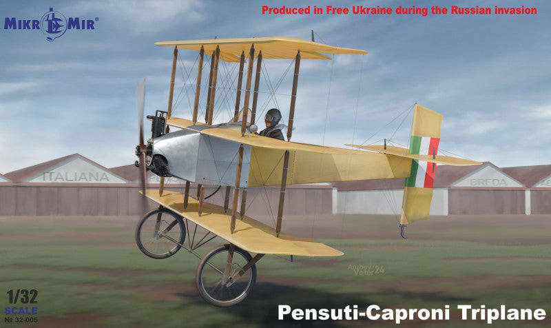 Mikro-Mir MM32-005 1:32 Pensuti Caproni triplane