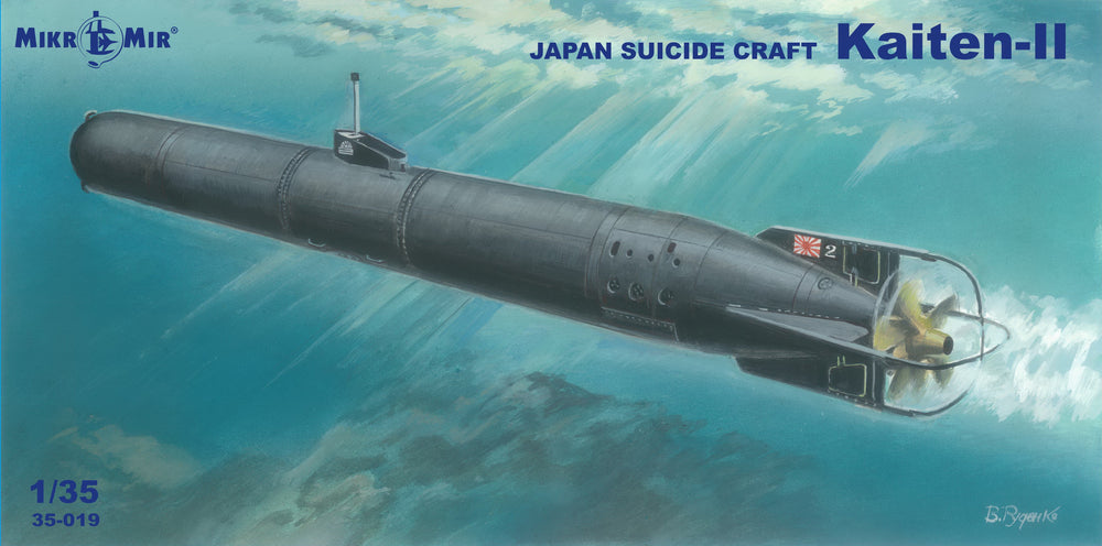 Mikro-Mir MM35-019 1:35 Japanese Kaiten Suicide submarine Kaiten