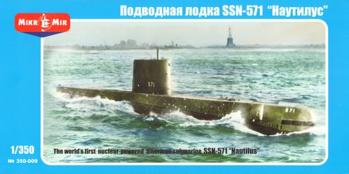 Mikro-Mir MM350-09 1:350 SSN-571 'Nautilus' U.S