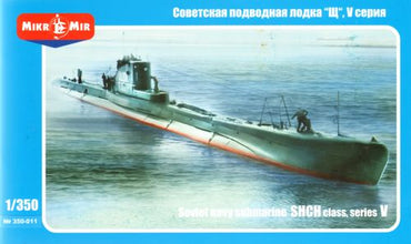 Mikro-Mir MM350-11 1:350 Soviet submarine 'Shch' class, series V-bis-2