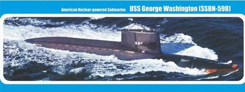 Mikro-Mir MM350-17 1:350 USS George Washington SSBN-658
