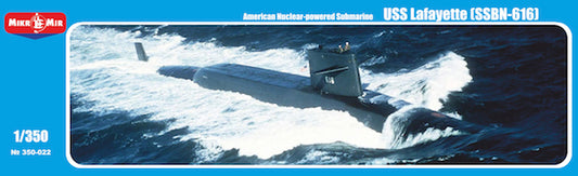 Mikro-Mir MM350-22 1:350 USS Lafayette [SSBN-616]