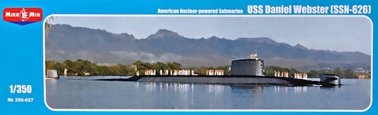 Mikro-Mir MM350-27 1:350 SSBN Daniel Webster submarine.