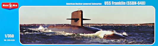Mikro-Mir MM350-28 1:350 SSBN Franklin-class submarine.