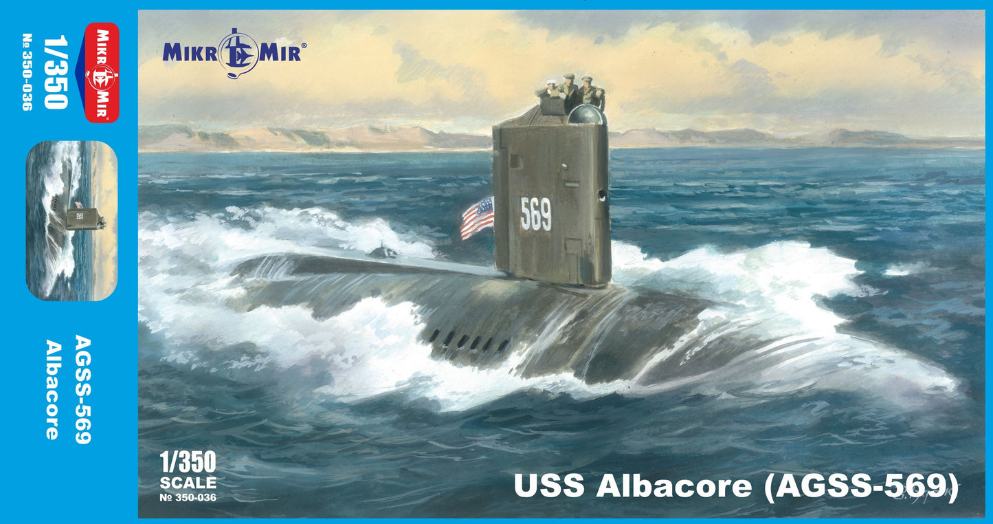 Mikro-Mir MM350-36 1:350 USS Albacore