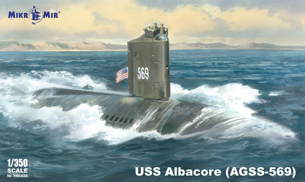 Mikro-Mir MM350-36 1:350 USS Albacore