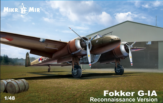 Mikro-Mir MM48-018 1:48 Fokker G-1 reconnaissance version