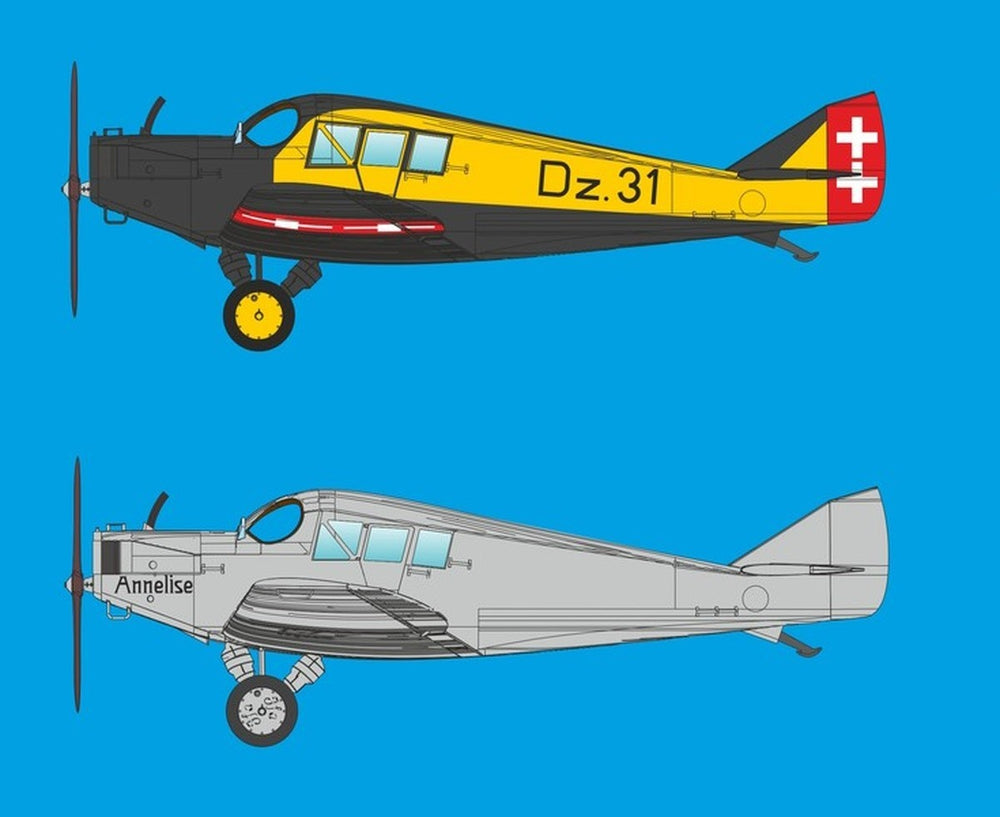 Mikro-Mir MM48-021 Junkers F.13 Annilise/Danziger 1:48