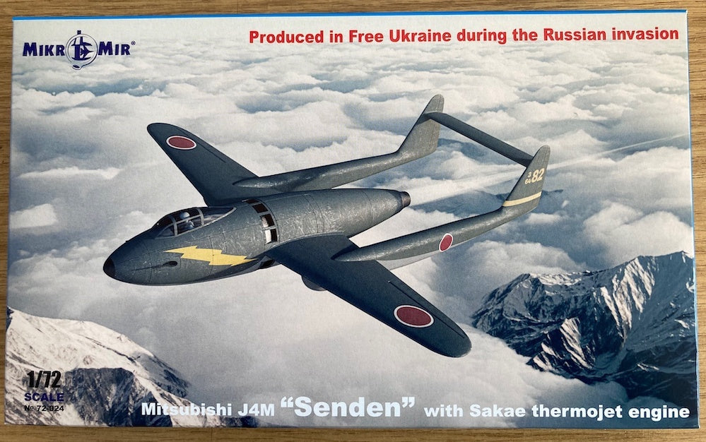 Mikro-Mir MM72-024 1:72 Mitsubishi J4M Senden with Sakae thermojet engine