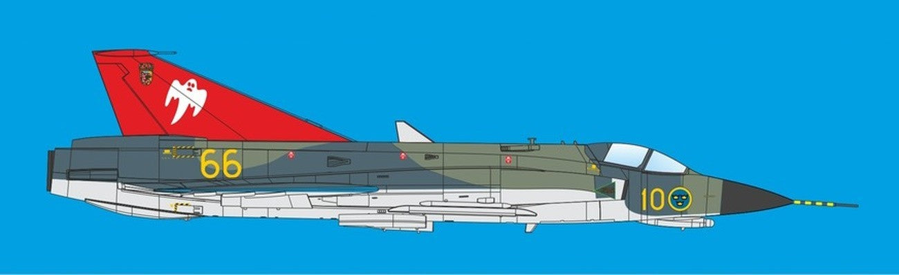 Mikro-Mir MM72-027 1:72 Saab J-35F Draken