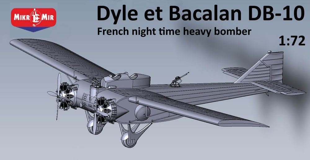 Mikro-Mir MM72-030 Dyle et Bacalan DB-10 1:72
