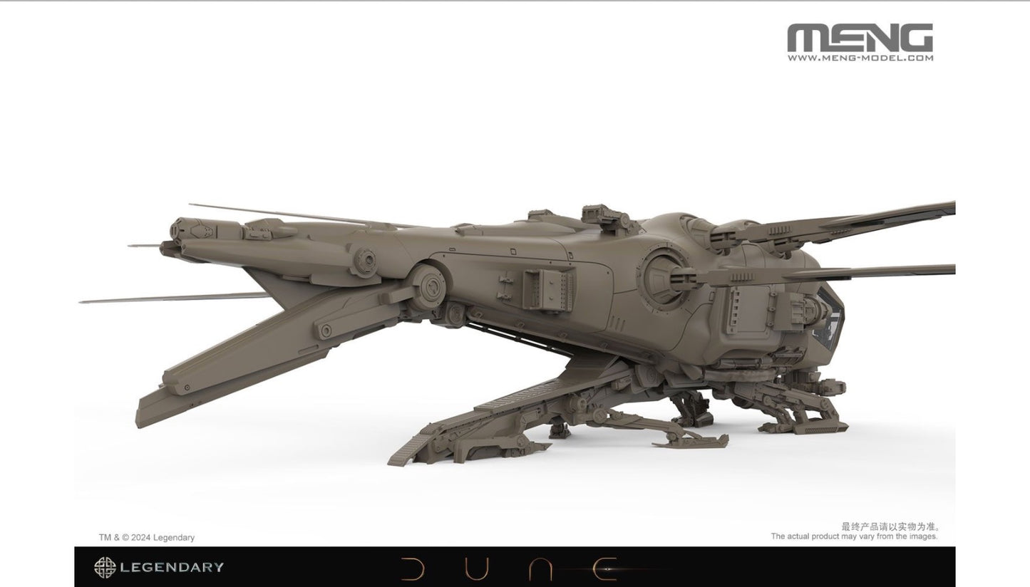 Meng Model MMDS-009 Harkonnen Ornithopter from Dune 1:72 Model Kit