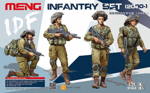 Meng Model MMHS-004 IDF Infantry Set 1:35 Model Kit