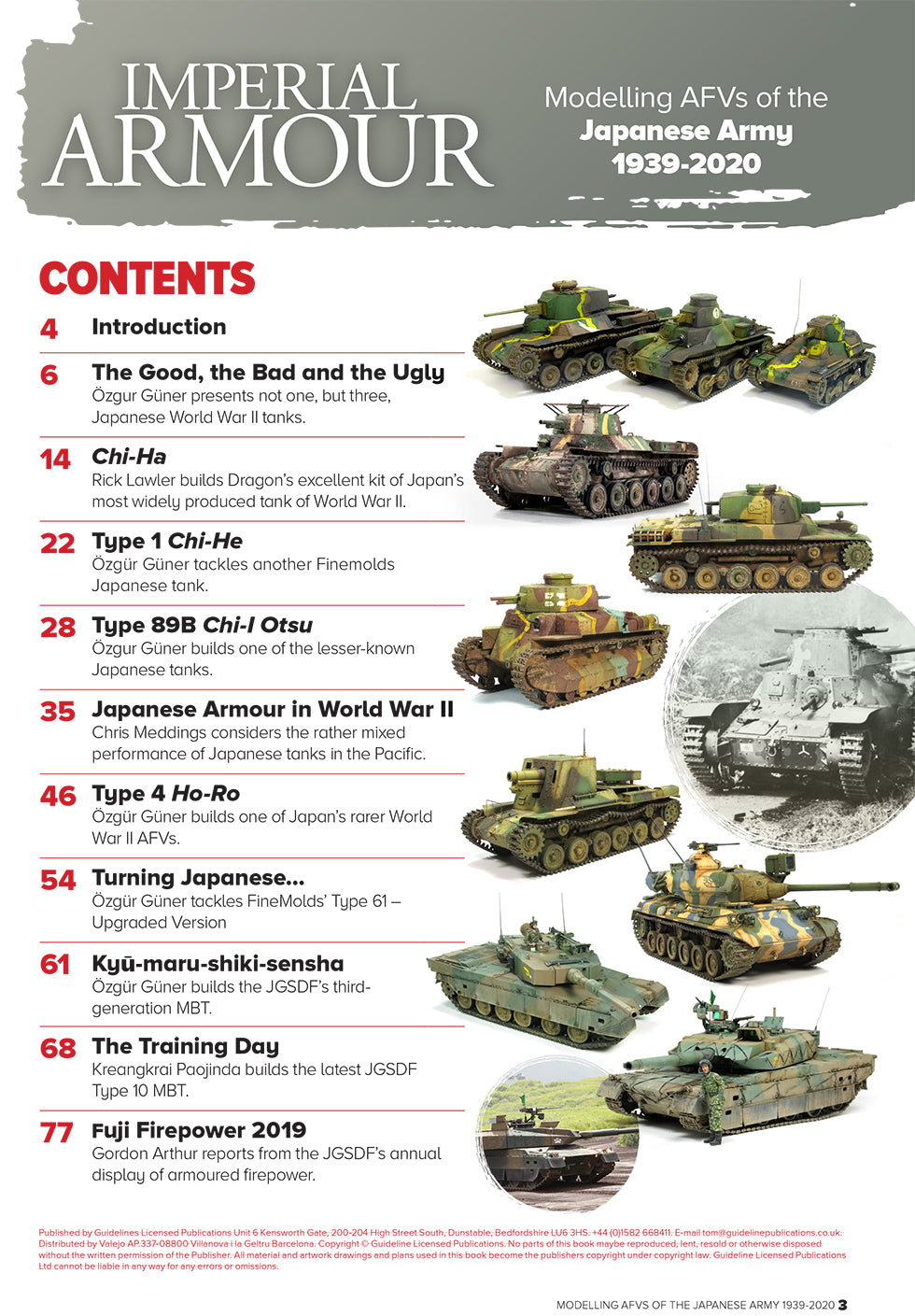 Guideline MMI-IA Imperial Armour: Japanese AFVs 1939-2020