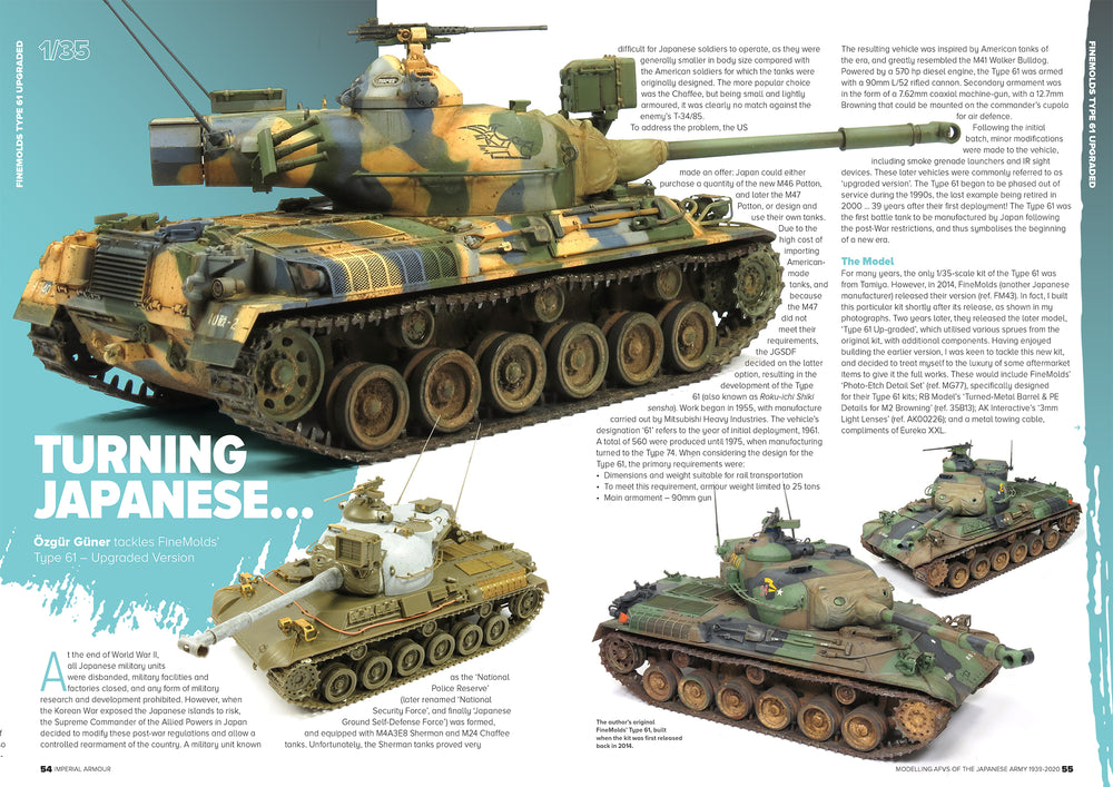 Guideline MMI-IA Imperial Armour: Japanese AFVs 1939-2020