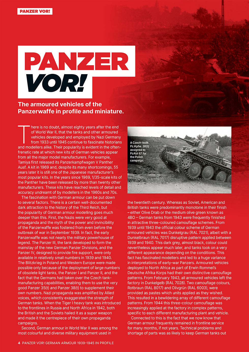 Guideline MMI759206 Panzer Vor! Panzerwaffe in Profile