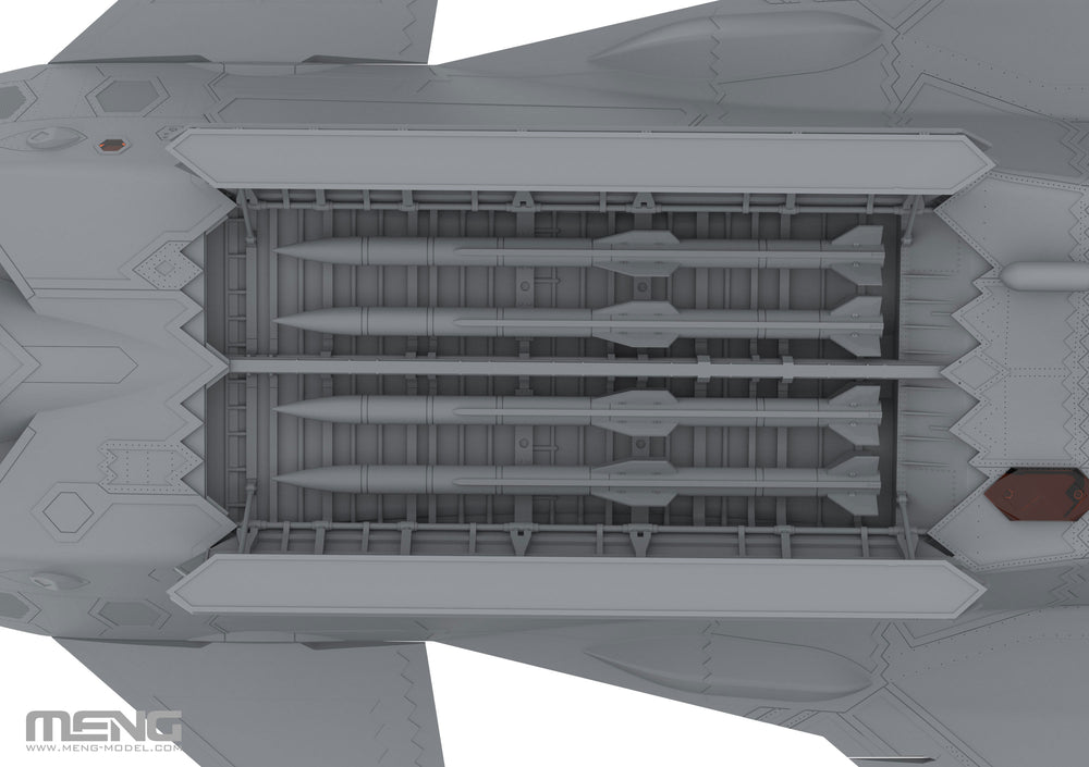 Meng Model MMLS-002 Chengdu J-20 Stealth Fighter 1:48 Model Kit