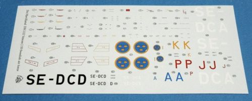 Maestro Models MMMD7209 1:72 J33 Venom Swedish Airforce decal