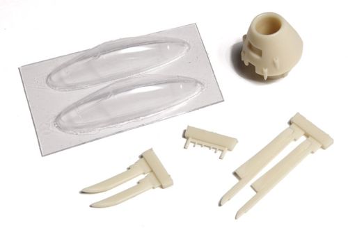 Maestro Models MMMK4847 1:48 Saab 29A Tunnan nose & canopy correction
