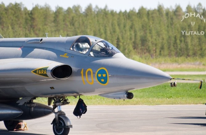 Maestro Models MMMK7298 1:72 Saab J-35E/F/J Draken late canopy x 2 vacuform