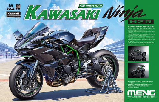 Meng Model MMMT-001 Kawasaki Ninja H2R 1:9 Model Kit