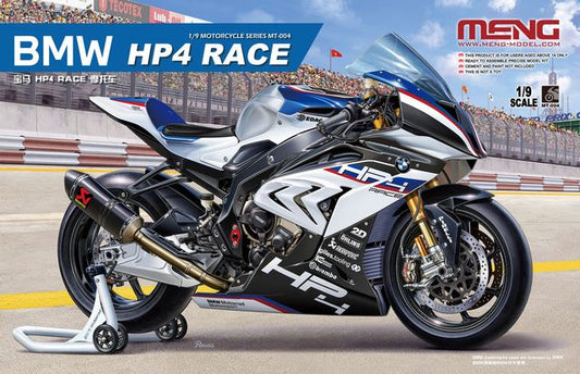 Meng Model MMMT-004 BMW HP4 Race 1:9 Model Kit