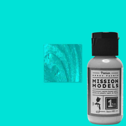 Mission Models Iridescent Duck Teal, 1oz PP160