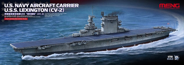 Meng Model MMPS-002 USS Lexington 1:700 Model Kit