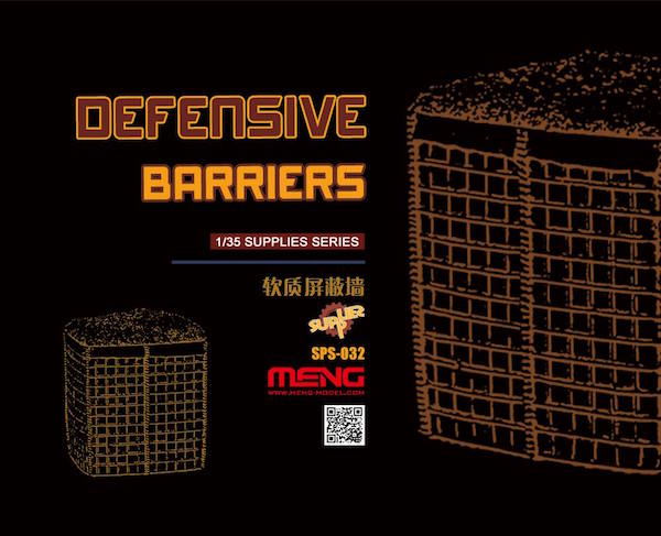 Meng Model MMSPS-032 Defensive Barriers 1:35 Model Kit
