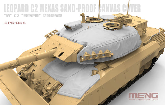 Meng Model MMSPS-066 Leopard C2 MEXAS Canvas Cover 1:35 Model Kit