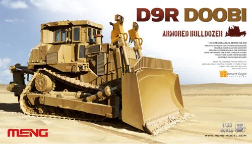 Meng Model MMSS-002 D9R Doobi Armoured Bulldozer 1:35 Model Kit