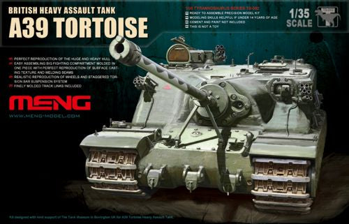 Meng Model MMTS-002 A39 Tortoise British Heavy Assault Tank 1:35 Model Kit