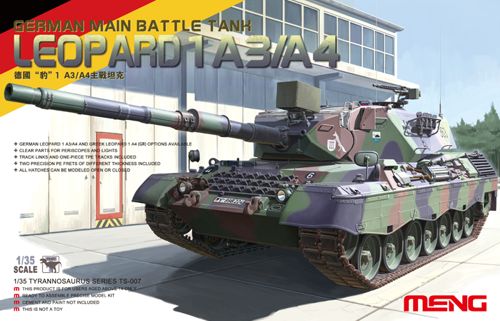 Meng Model MMTS-007 Leopard MBT 1 A3/A4 1:35 Model Kit