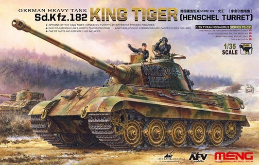 Meng Model MMTS-031 Pz.Kpfw.VI King Tiger Sd.Kfz.182 1:35 Model Kit