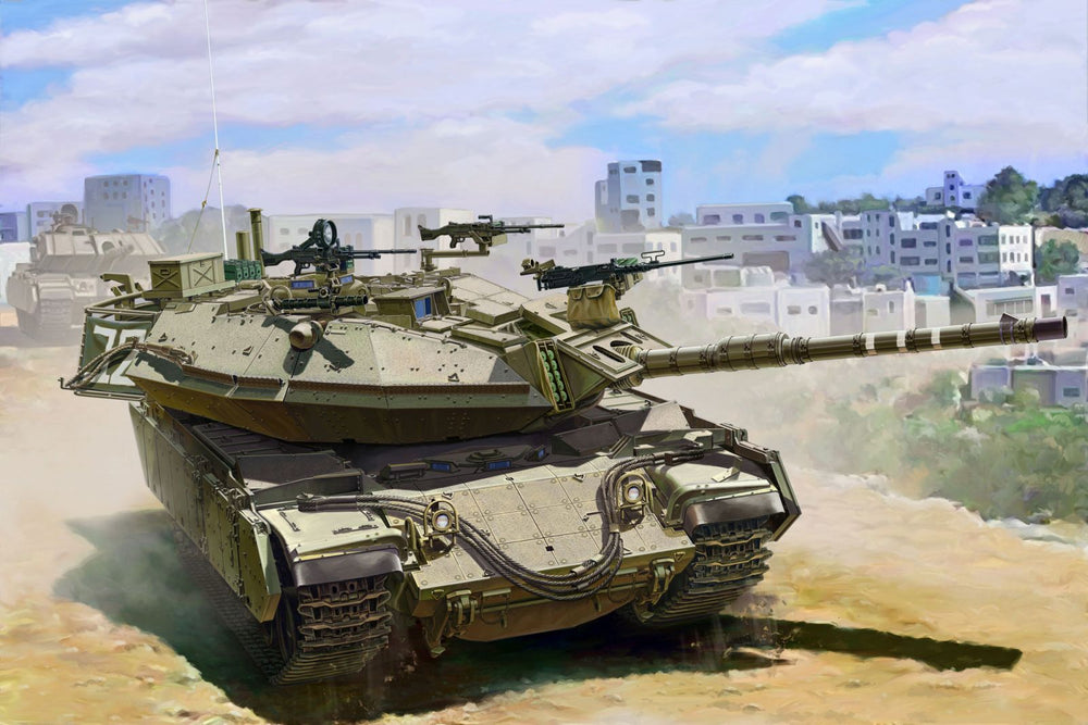 Meng Model MMTS-040 Magach 6B GAL BATASH Israeli MBT 1:35 Model Kit