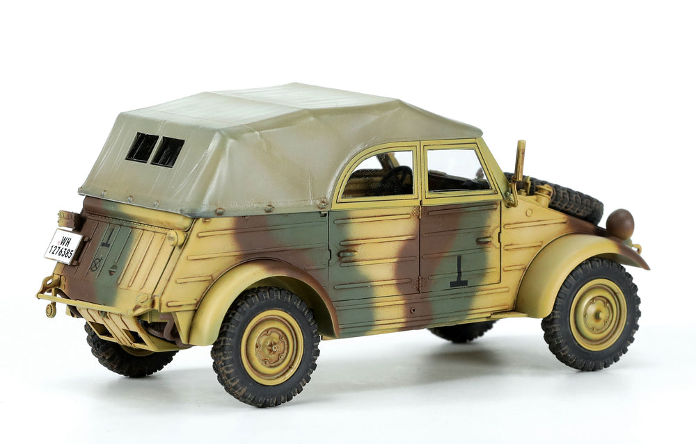 Meng Model MMVS-016 German Kubelwagen Pkw.K1 Type 82, Eastern Front 1:35 Model Kit