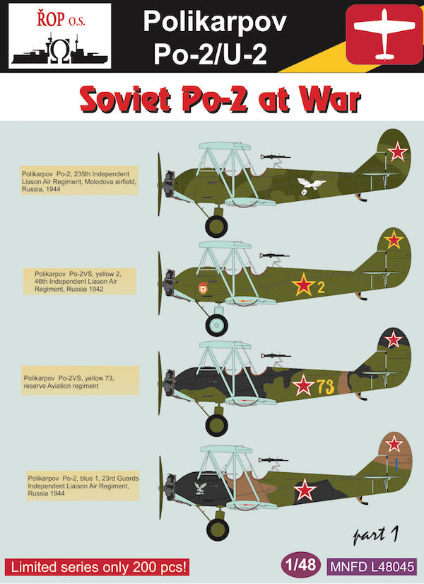ROP o.s. MNFD48045 1:48 Polikarpov PO-2/U-2