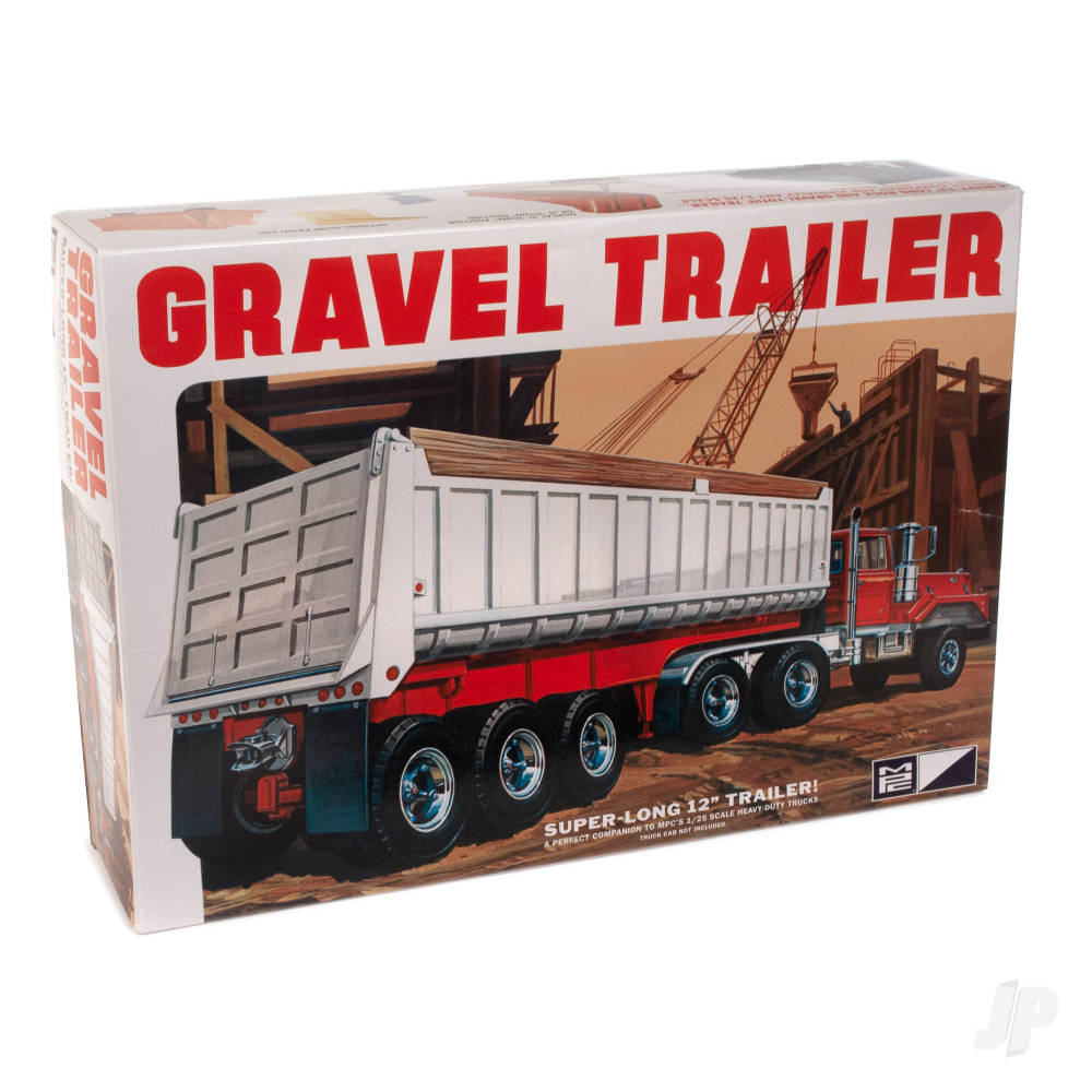 MPC 1:25 3 Axle Gravel Trailer 823