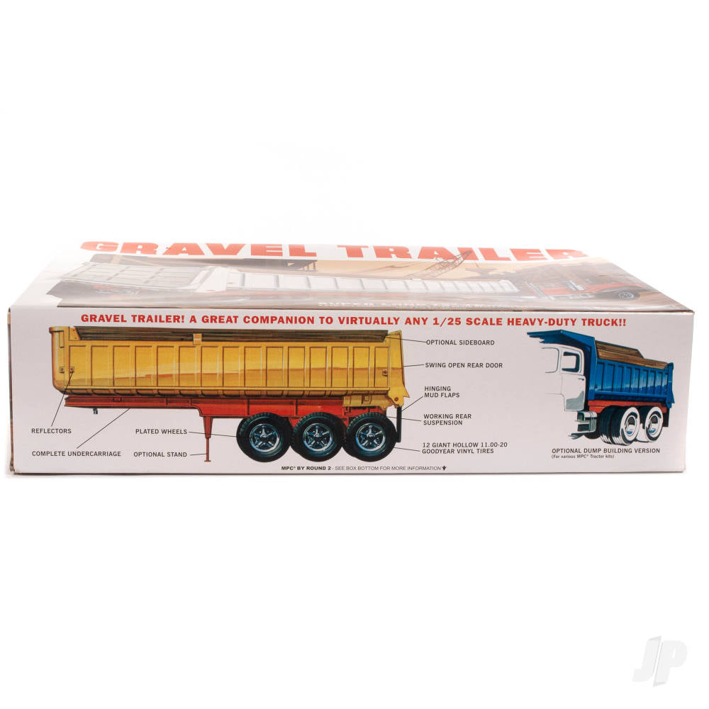 MPC 1:25 3 Axle Gravel Trailer 823