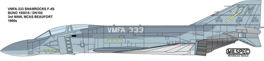 Milspec MPEC48014 F-4S Phantom VMFA-333 Shamrocks 1:48
