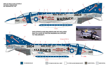Milspec MPEC48069 F-4S Phantom VMFA-321 Hells Angels 1:48