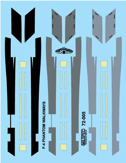 Milspec MPEC72005 1:72 McDonnell F-4B Phantom Walkways/Formation Lights