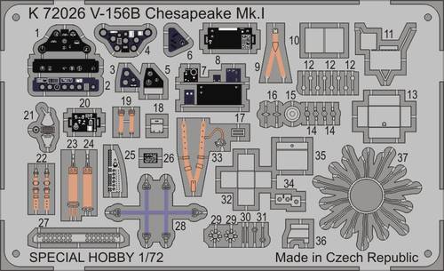 MPM MPMK72026 1:72 Vought V-156B Chesapeake Mk.I.