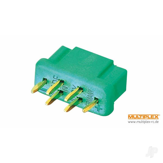 Multiplex MPX M6-50 High-current Plug, Female (100 pcs) 1-01222
