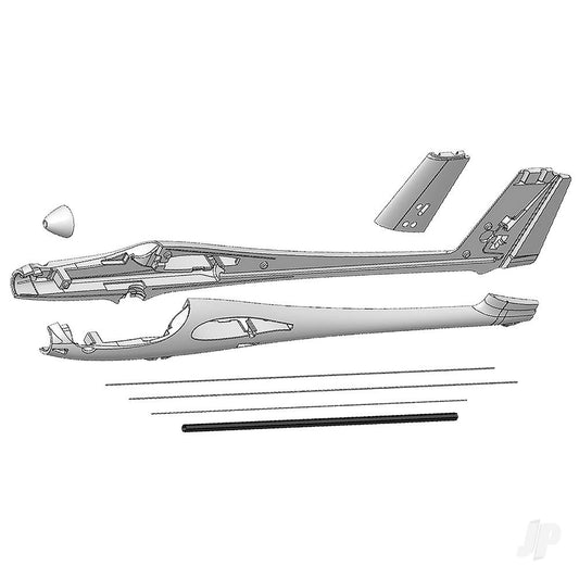 Multiplex Heron Fuselage and Parts 224393