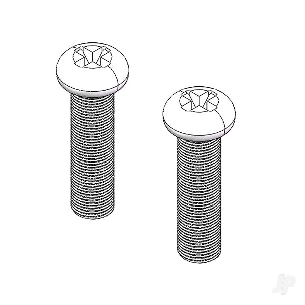 Multiplex Nylon wing screws FunCub XL 224444