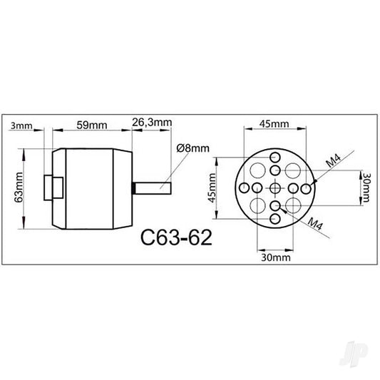 Multiplex ROXXY BL Outrunner (C63-62-10) 314977