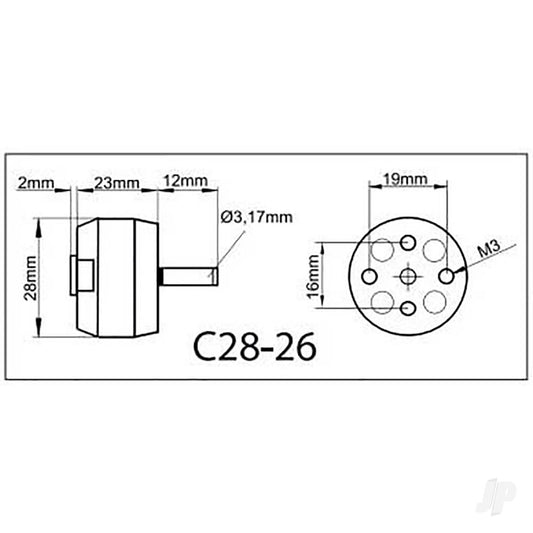 Multiplex ROXXY BL Outrunner C28-26-800KV Navy 314987