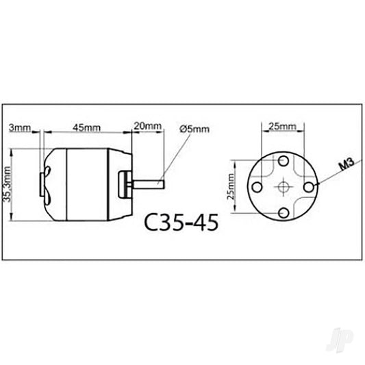 Multiplex ROXXY BL Outrunner C35-48-1150kV 315082