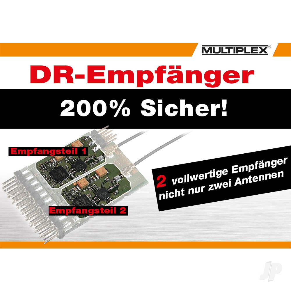 Multiplex Receiver RX-7-Dr Compact M-LINK 2.4GHz 55819